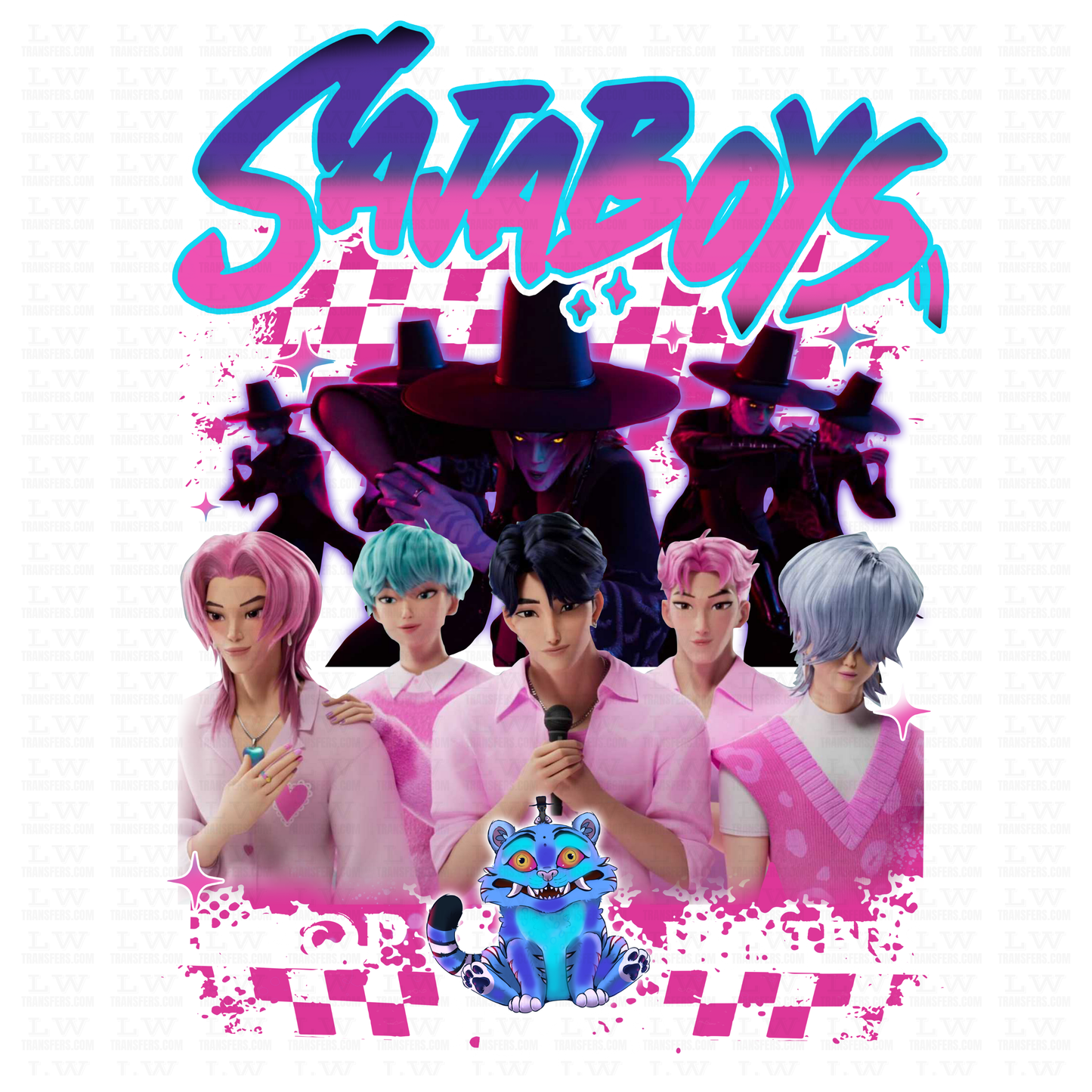 K-POP DEMON HUNTERS DTF Transfer #23