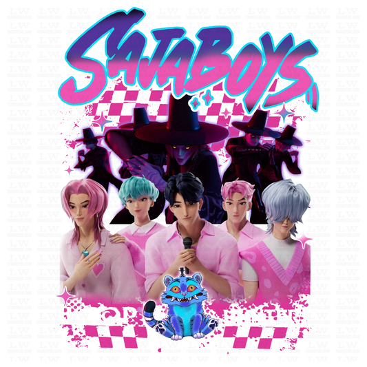 K-POP DEMON HUNTERS DTF Transfer #23