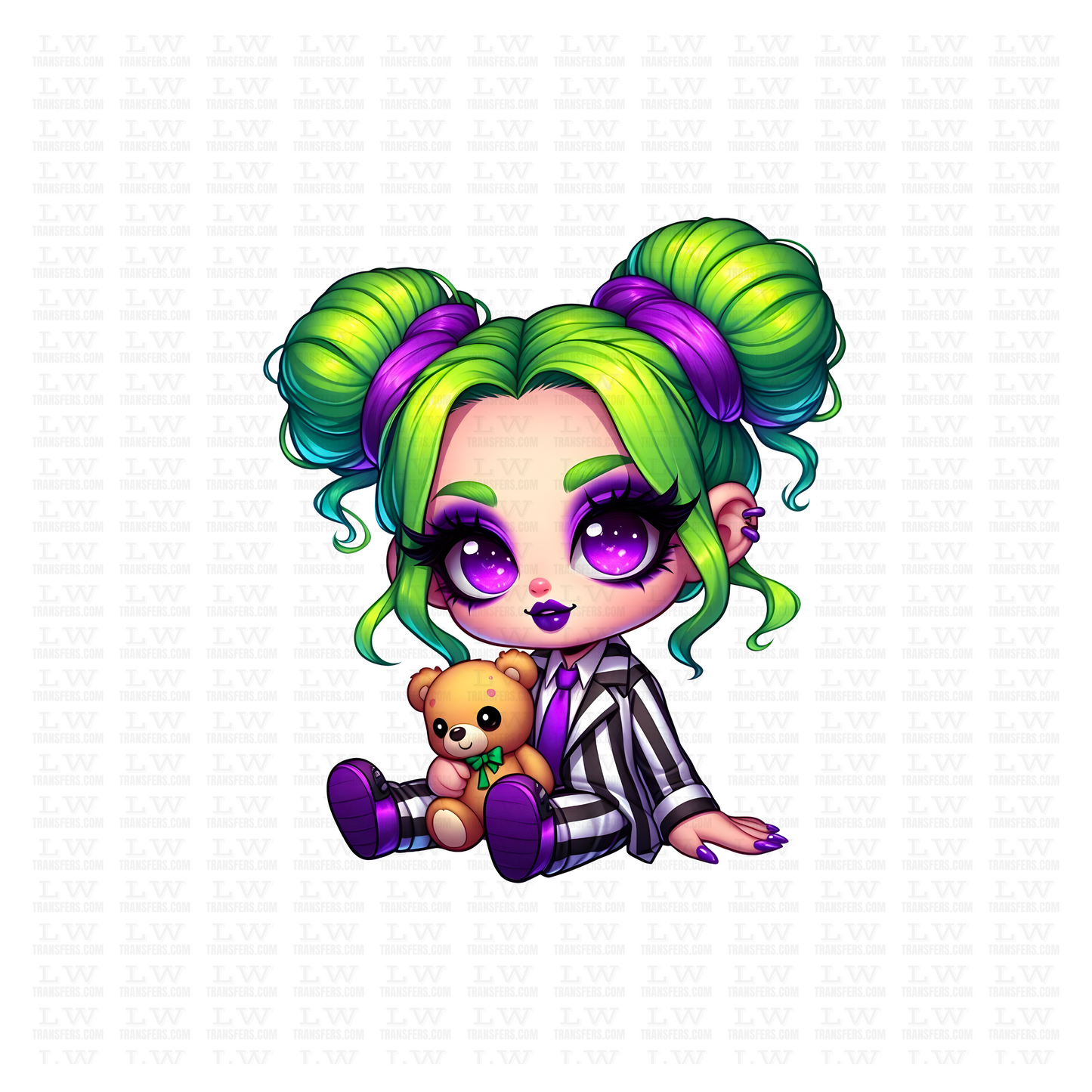BABY BEETLEJUICE HALLOWEEN DTF TRANSFER #BJ23