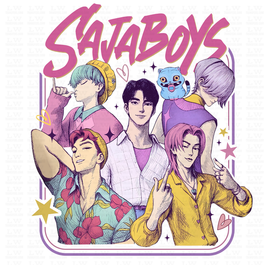 K-POP DEMON HUNTERS DTF Transfer #26