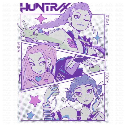 K-POP DEMON HUNTERS DTF Transfer #27