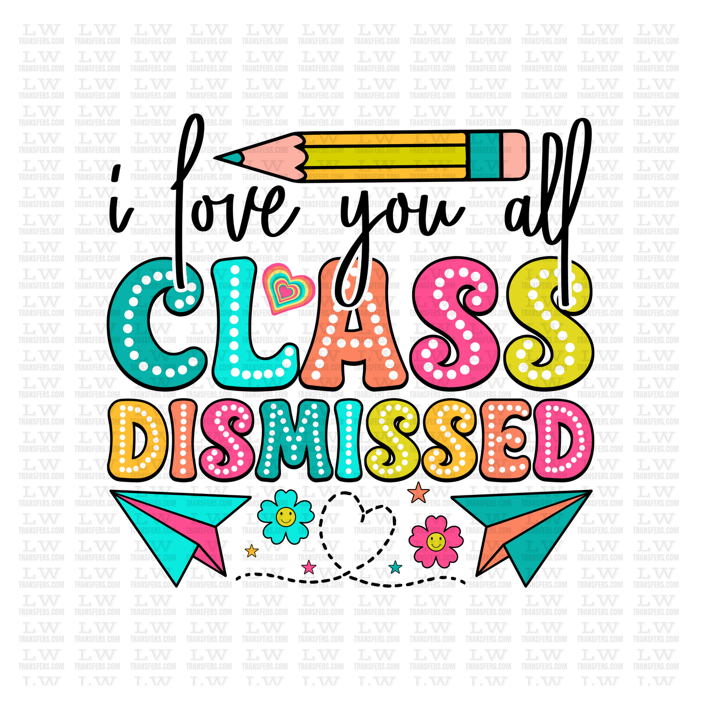 BACK TO SCHOOL / TEACHER DTF Transfer #28