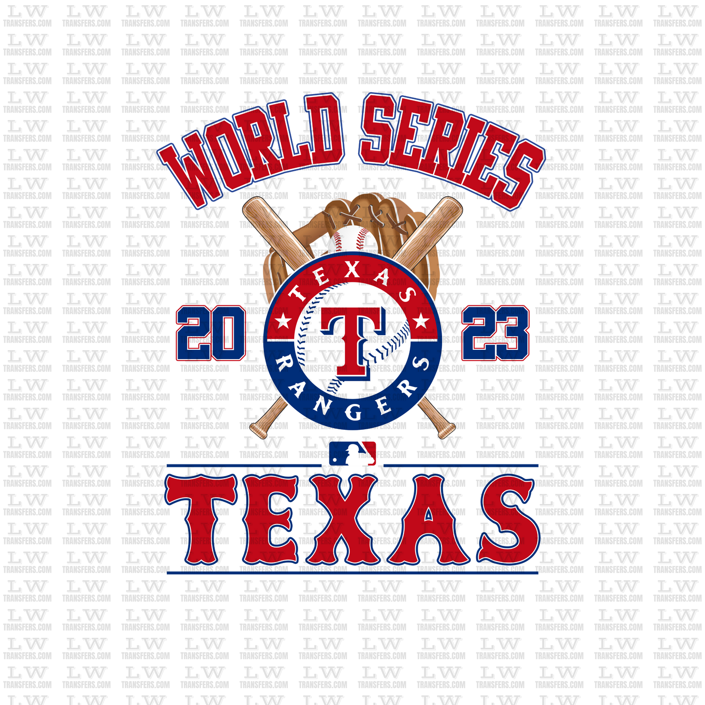 BASEBALL 2023 CHAMPIONS DTF TRANSFER #S02