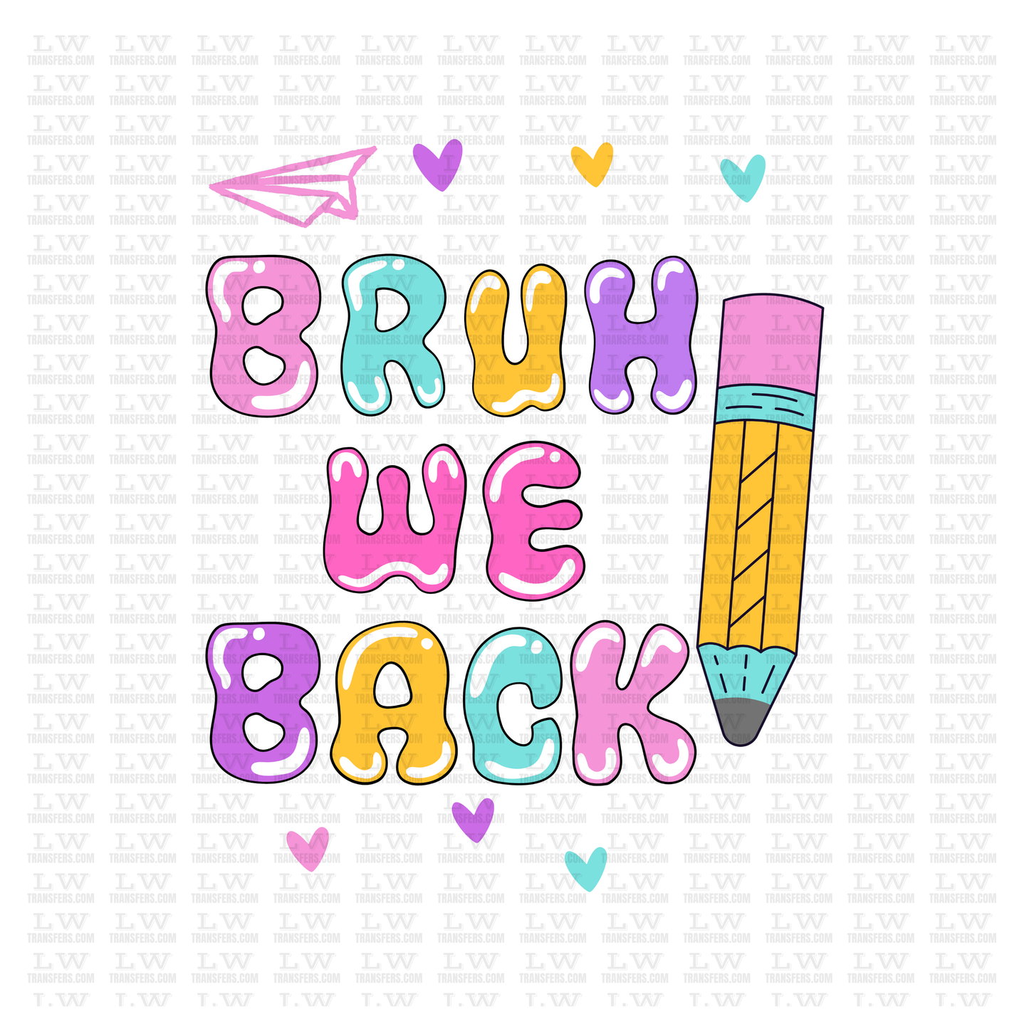 BACK TO SCHOOL DTF Transfer #02