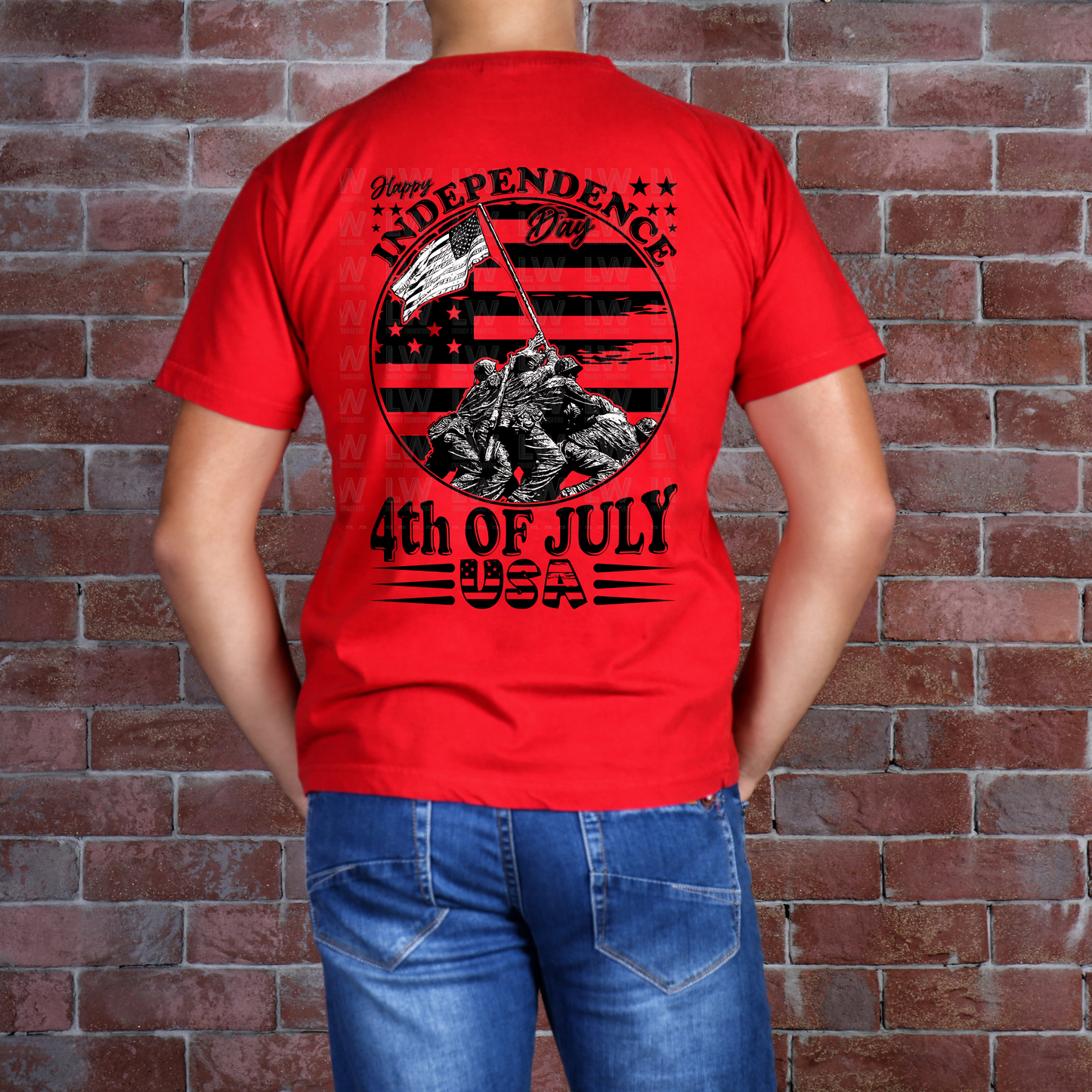 4TH OF JULY DTF Transfer