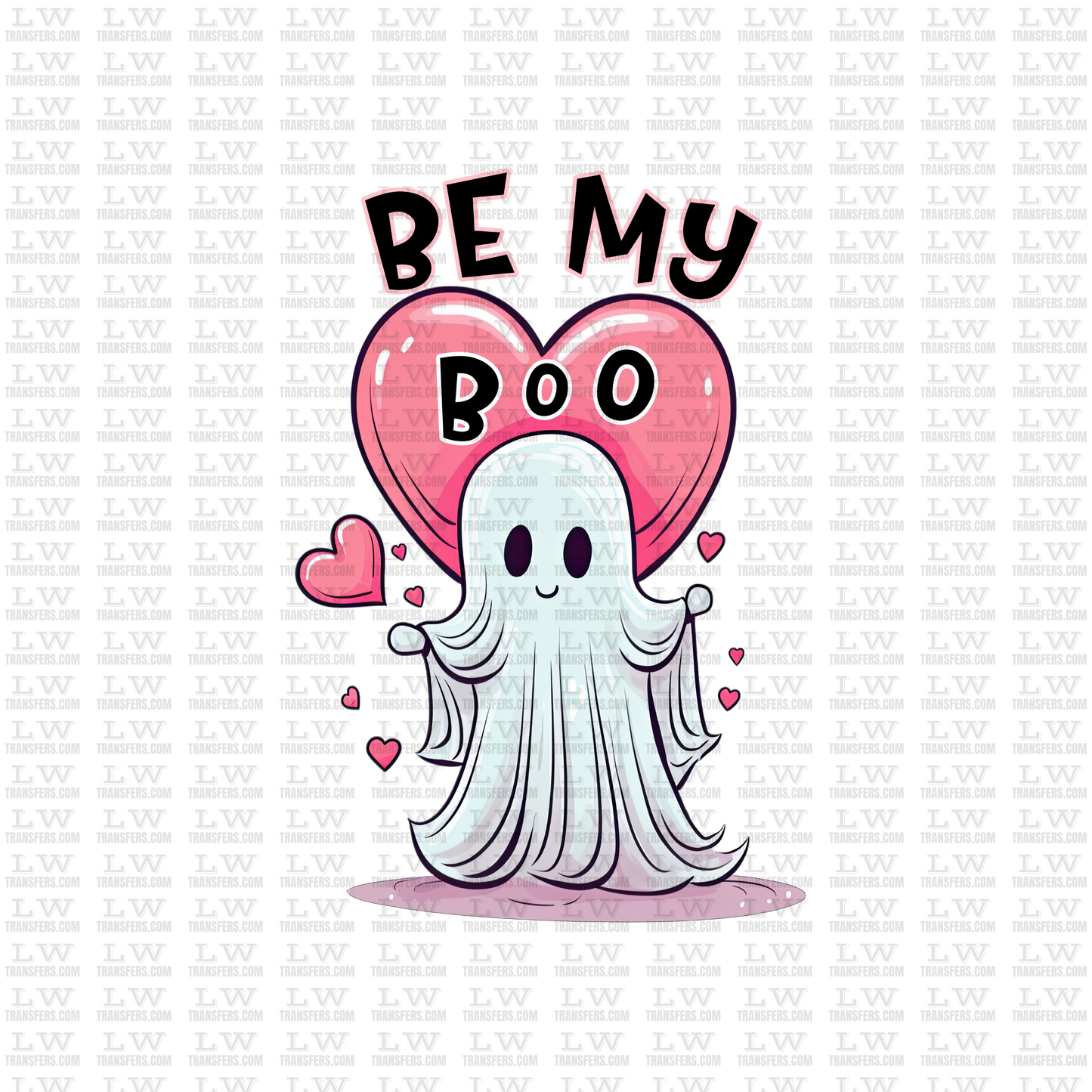 BE MY BOO VALENTINE'S DAY DTF TRANSFER #VD35