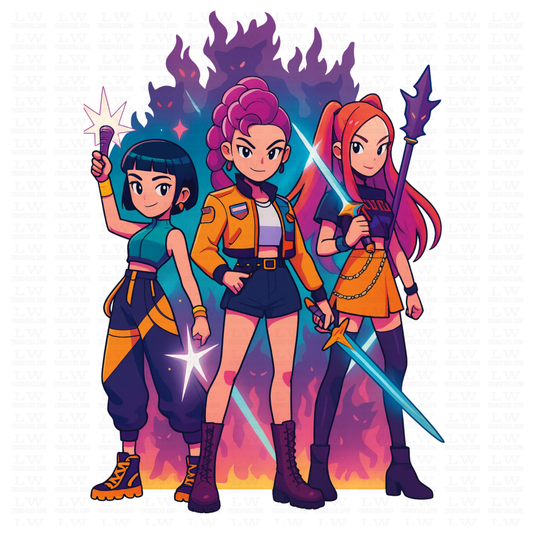 K-POP DEMON HUNTERS DTF Transfer #03