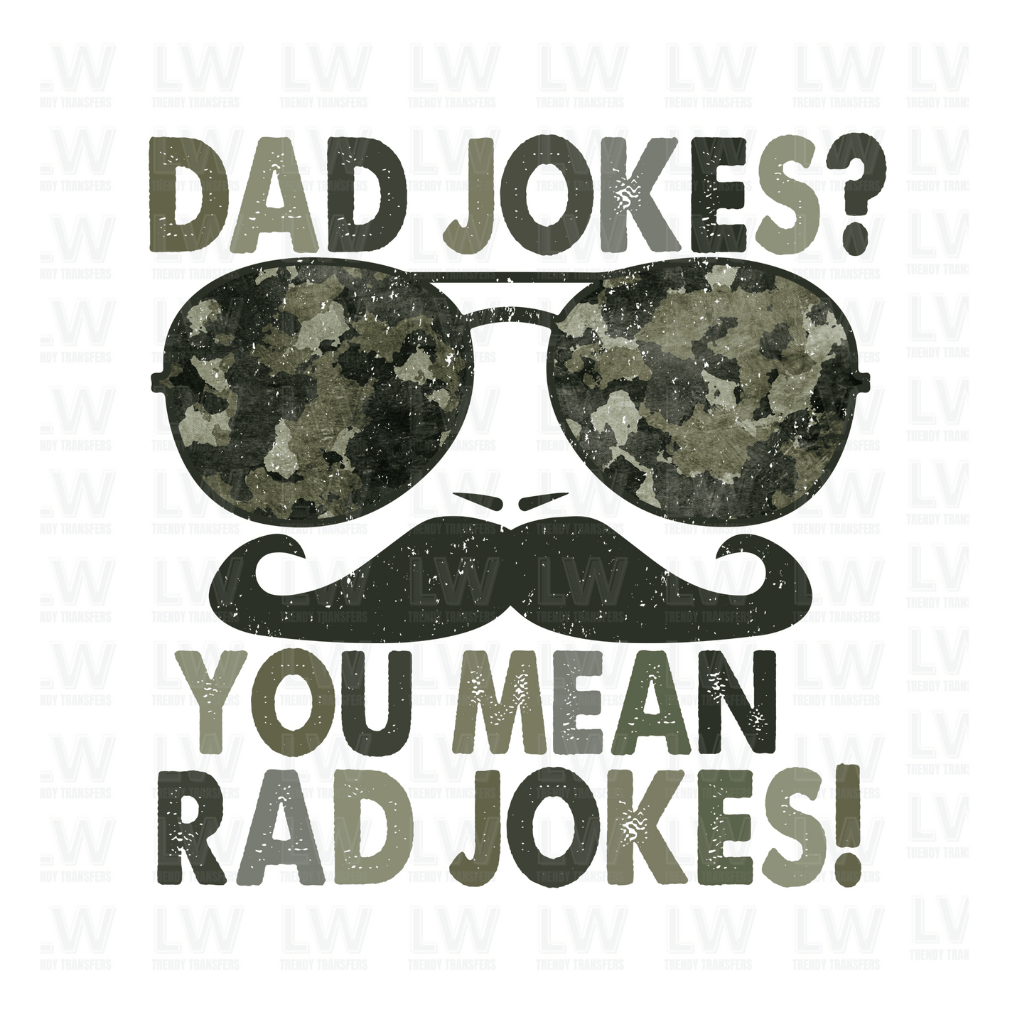 DAD JOKES DTF TRANSFER