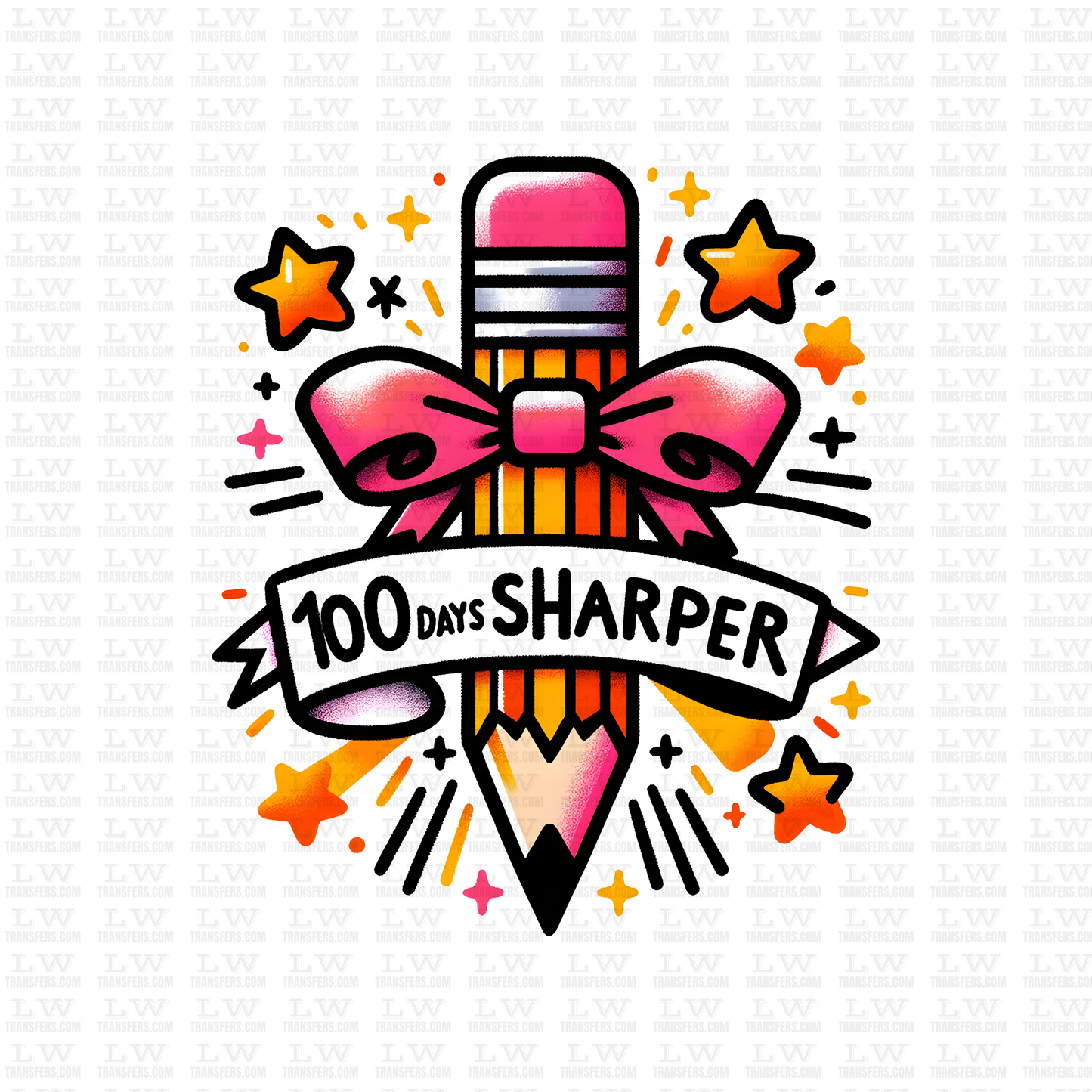 100 DAYS SHARPER DTF Transfer - 100DOFS-45