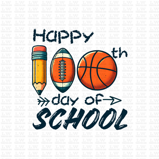 HAPPY 100TH  DAY OF SCHOOL DTF Transfer - 100DOFS-49