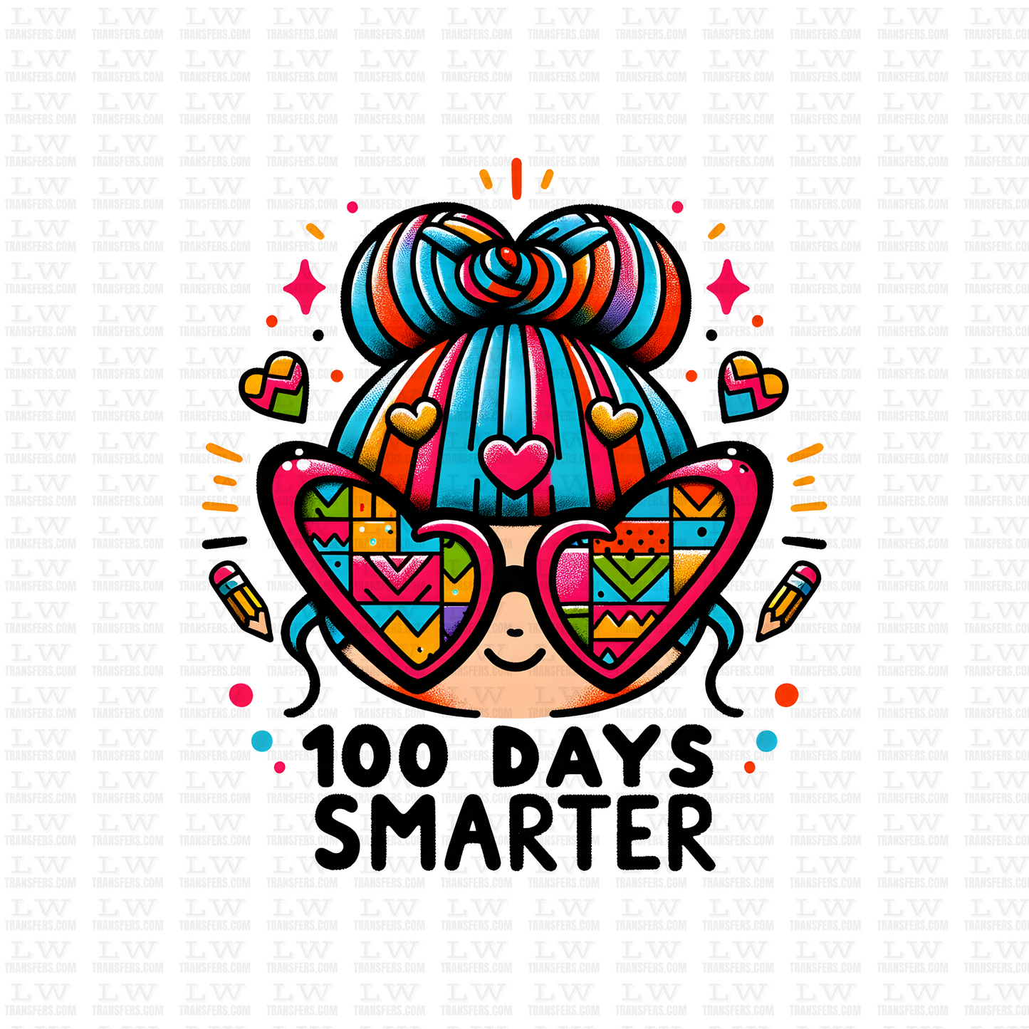 100 DAYS SMARTER DTF Transfer - 100DOFS-52