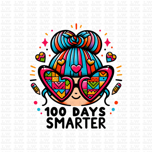 100 DAYS SMARTER DTF Transfer - 100DOFS-52