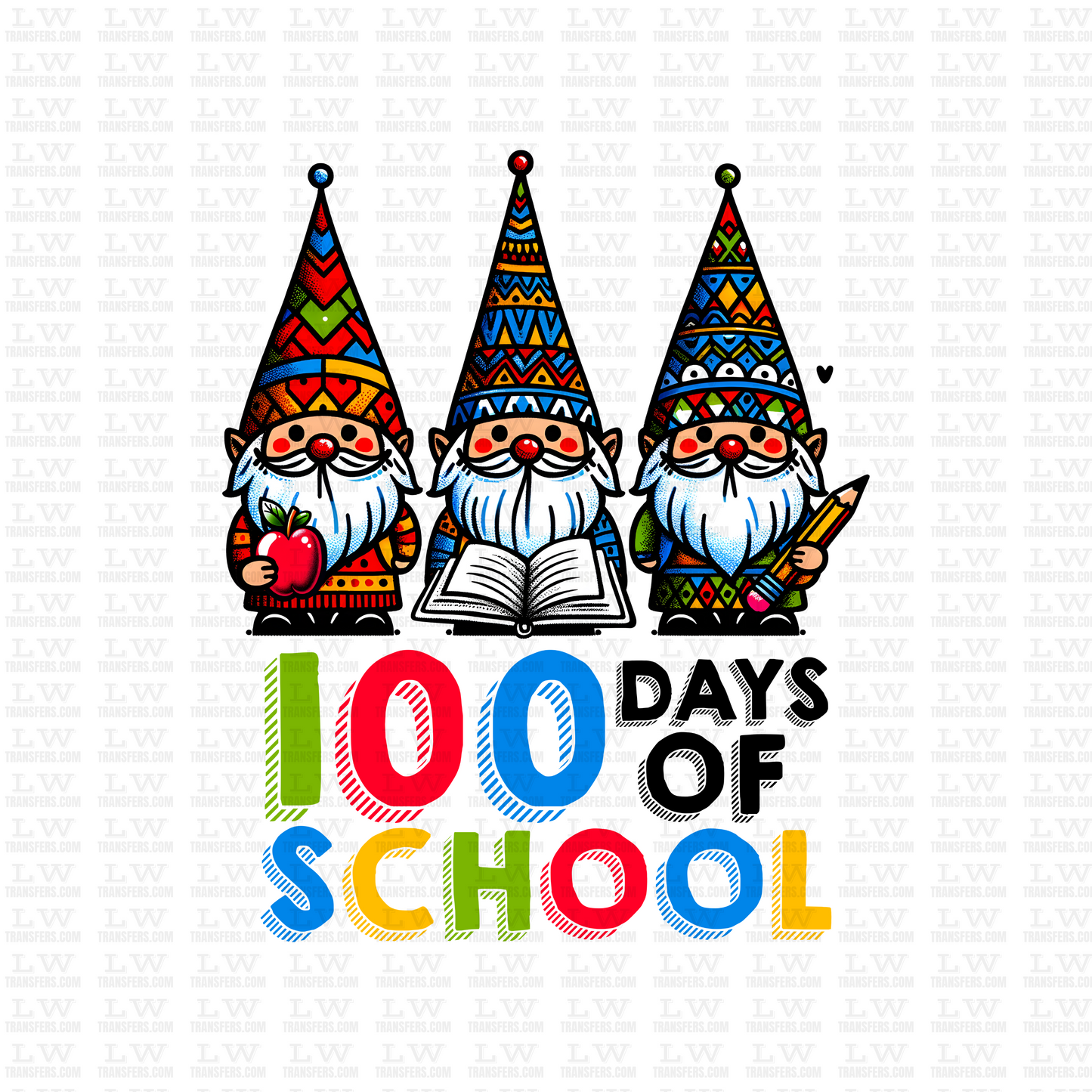100 DAYS OF SCHOOL DTF Transfer - 100DOFS-56