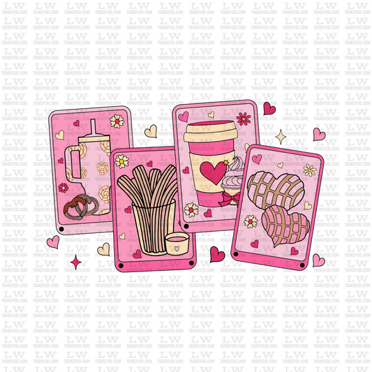 VALENTINE'S CARDS /  DTF TRANSFER #VD56