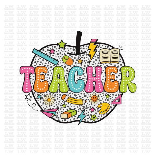 BACK TO SCHOOL / TEACHER DTF Transfer #57