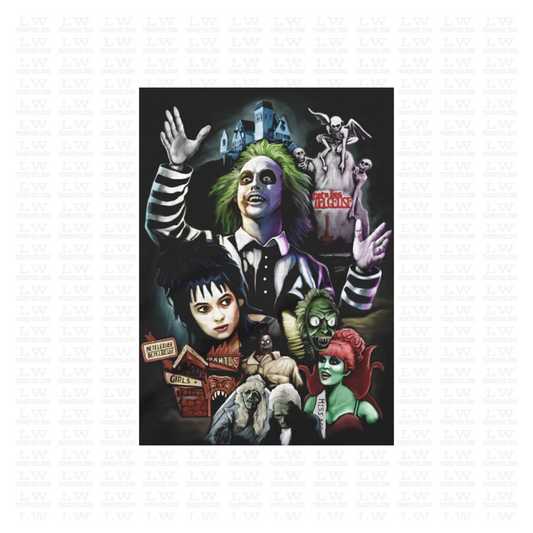 BEETLEJUICE HALLOWEEN DTF TRANSFER #BJ05