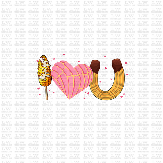 I LOVE YOU / VALENTINE'S DAY DTF TRANSFER #VD62