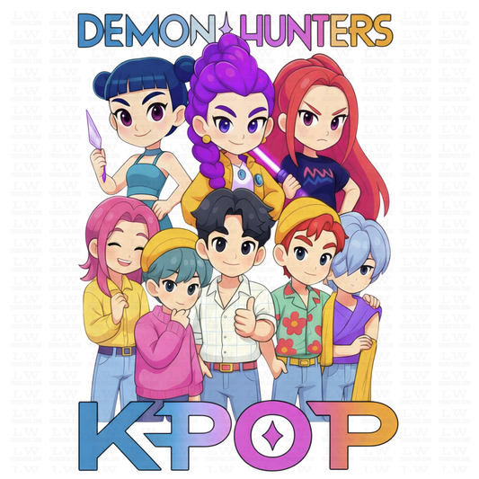 K-POP DEMON HUNTERS DTF Transfer #06