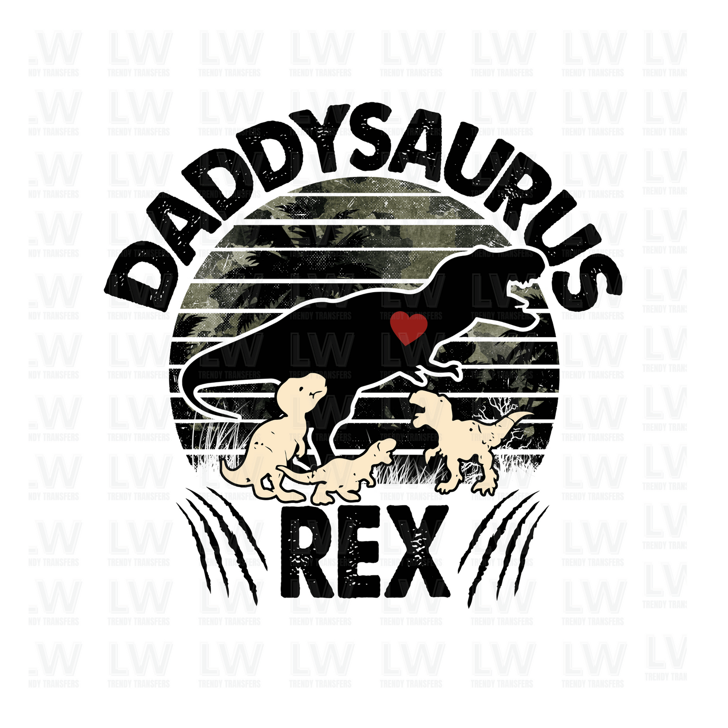 DADDYSAURUS REX DTF TRANSFER