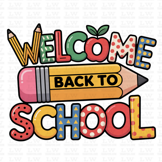 BACK TO SCHOOL / TEACHER DTF TRANSFER #75