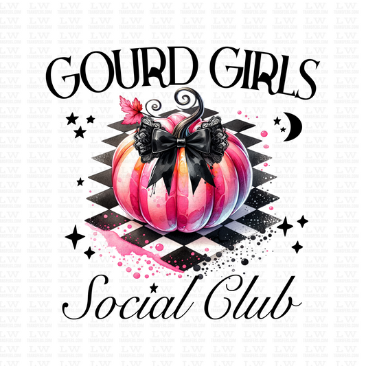GOURD GIRLS SOCIAL CLUB HALLOWEEN DTF Transfer #78