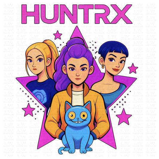 K-POP DEMON HUNTERS DTF Transfer #07