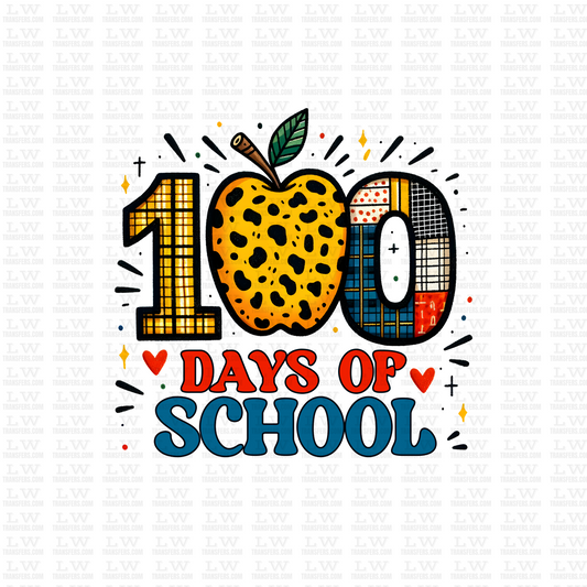 100 DAYS OF SCHOOL DTF Transfer - 100DOFS-89
