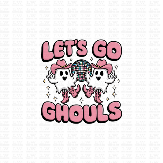 LET'S GO GHOULS HALLOWEEN DTF Transfer #91