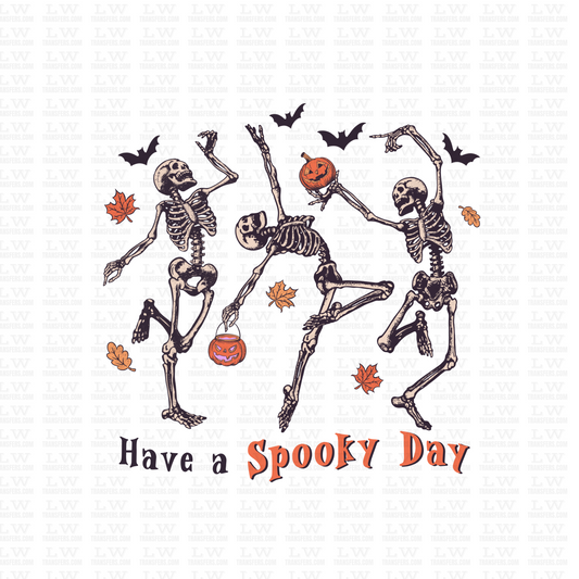 HAVE A SPOOKY DAY HALLOWEEN DTF Transfer #94