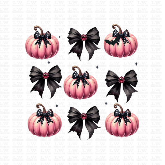 PINK HALLOWEEN DTF Transfer #96