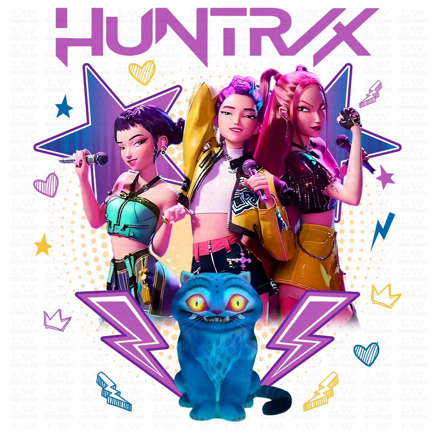 K-POP DEMON HUNTERS DTF Transfer #09