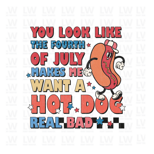4TH OF JULY DTF Transfer
