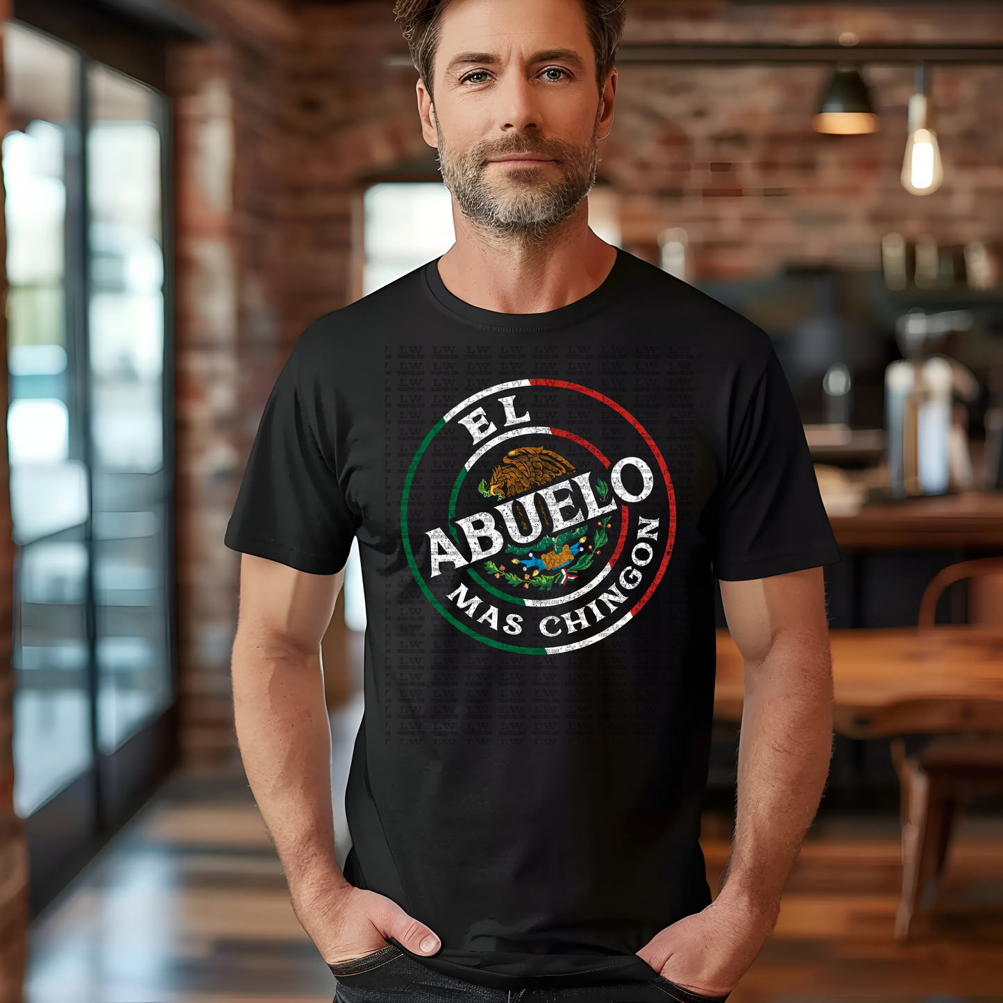 EL ABUELO MAS CHINGON DTF TRANSFER / FATHERS DAY - E60