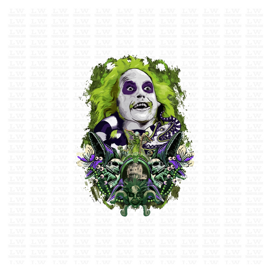 BEETLEJUICE HALLOWEEN DTF TRANSFER #BJ09