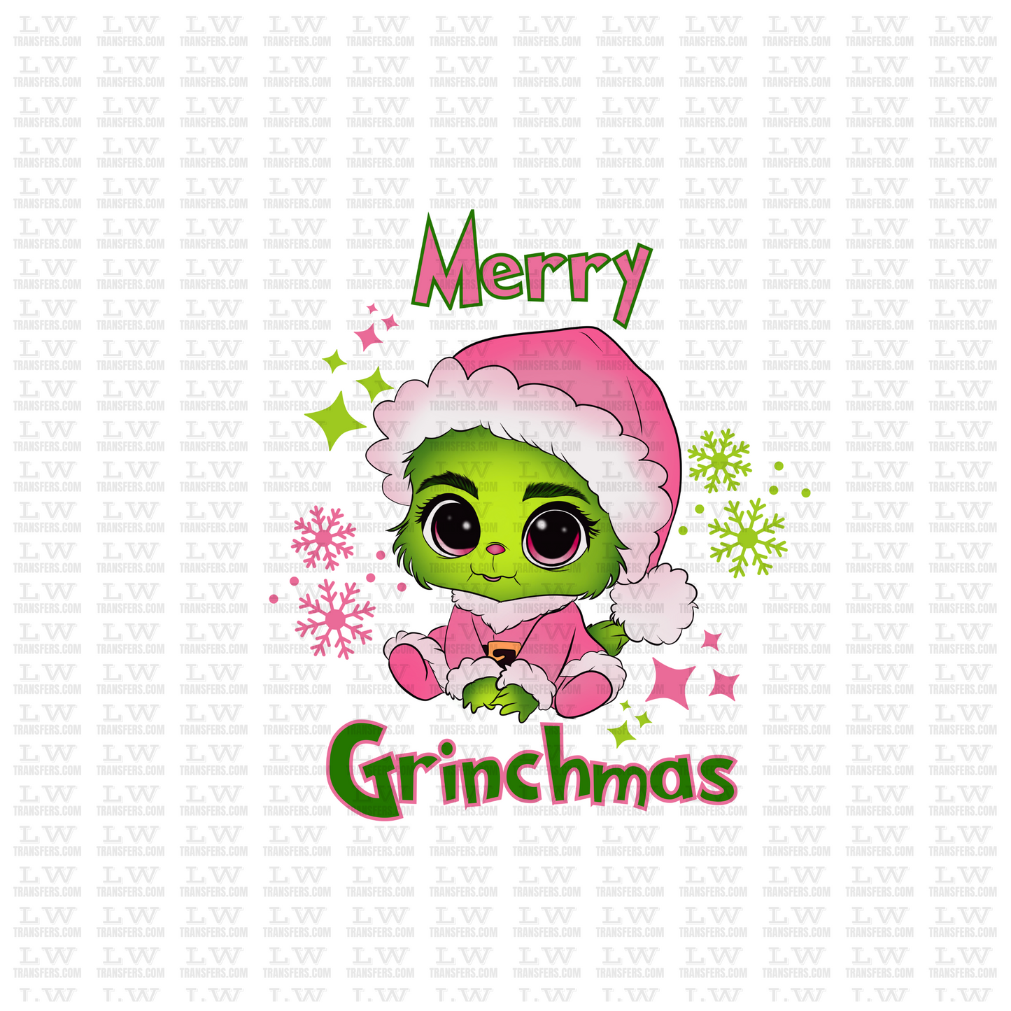MERRY GRINCHMAS DTF TRANSFER #CH87