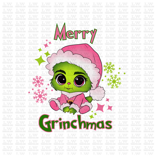 MERRY GRINCHMAS DTF TRANSFER #CH87