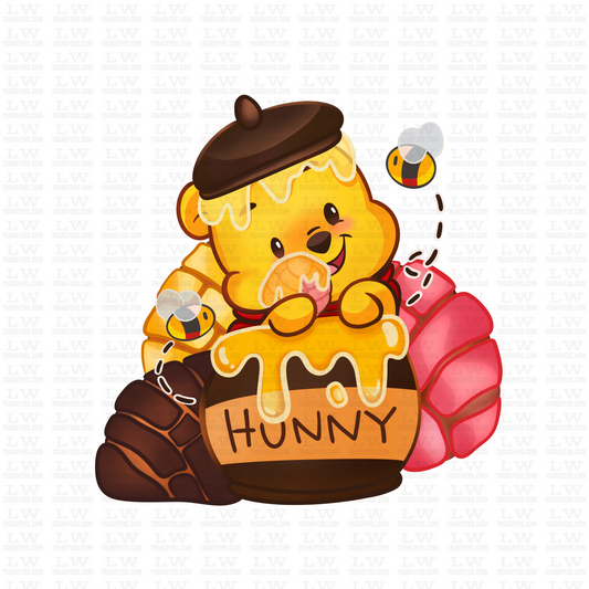 HUNNY AND CONCHAS DTF TRANSFER #CH141