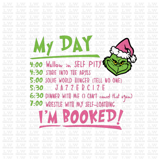 MY DAY CHRISTMAS DTF TRANSFER #CH7