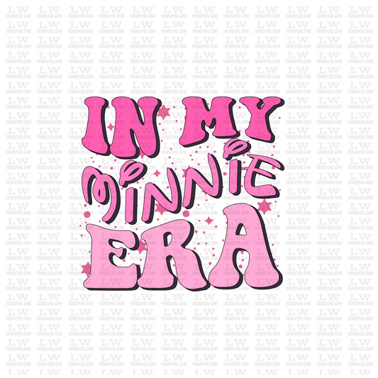 IN MY MINNIE ERA CHRISTMAS DTF TRANSFER #CH19