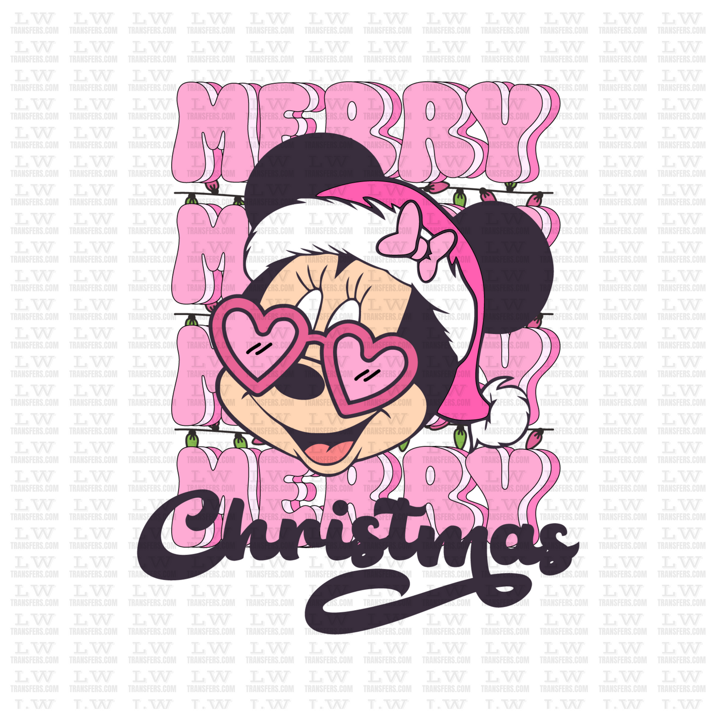 MERRY CHRISTMAS DTF TRANSFER #CH20