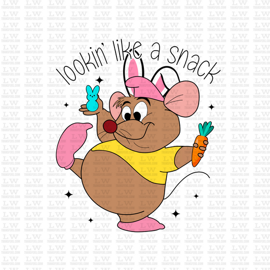 LOOKIN' LIKE A SNACK EASTER DTF TRANSFER - ET79
