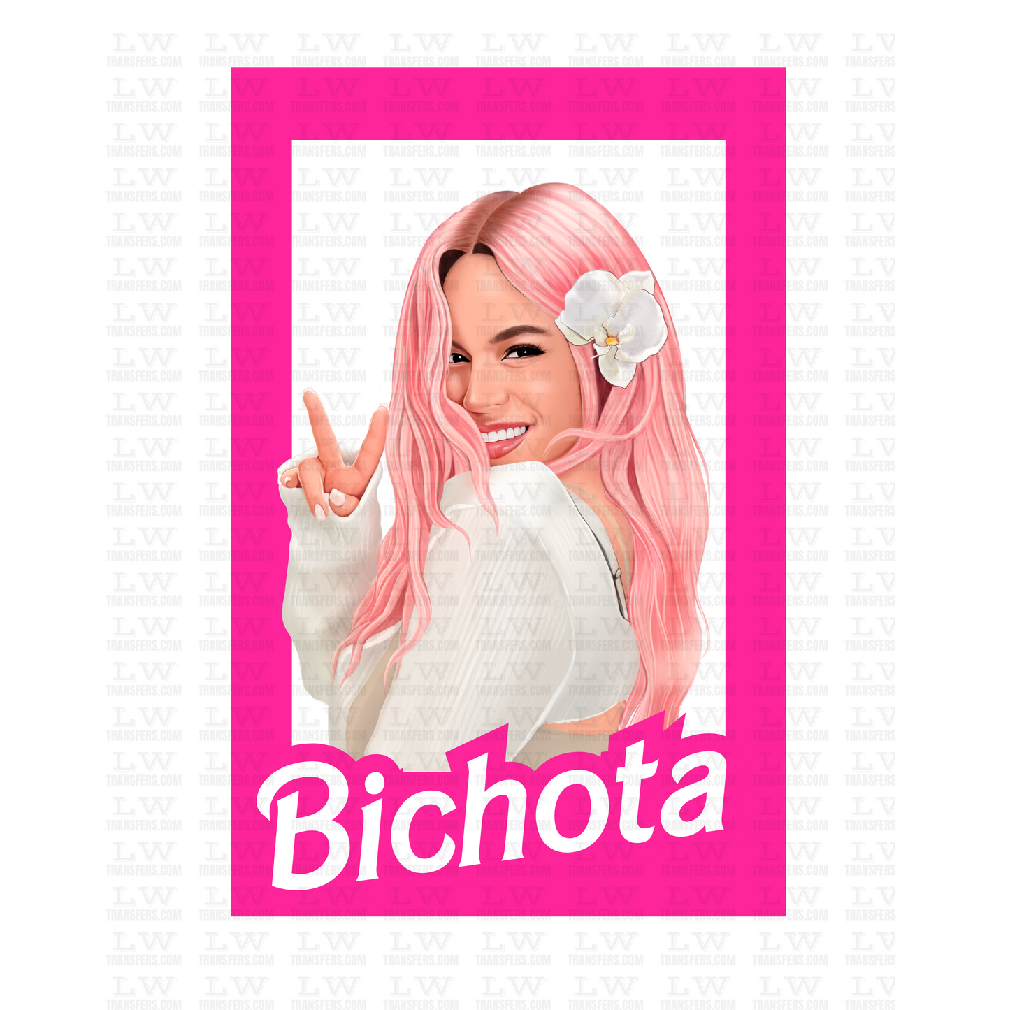 Barbie Bichota  DTF TRANSFER