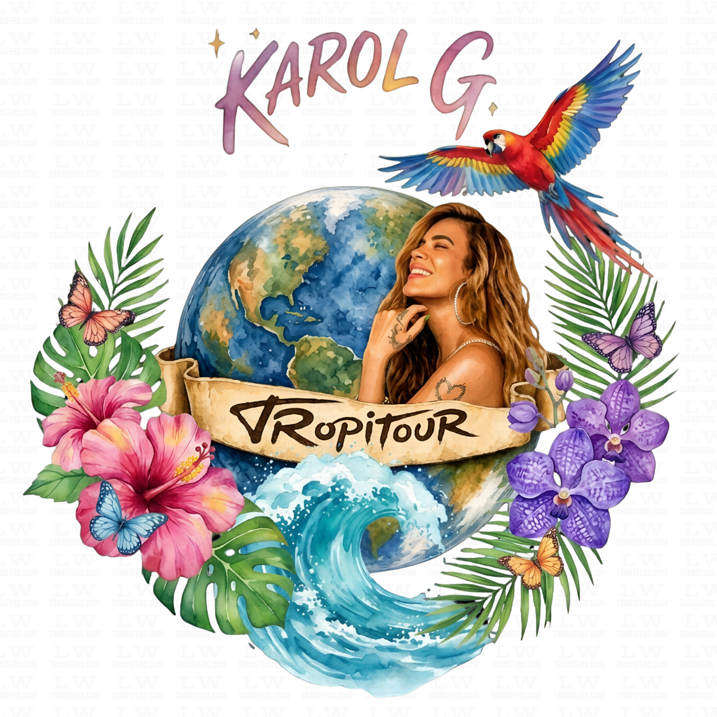 Karol G  DTF TRANSFER #92