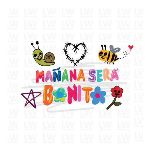 MANANA SERA BONITO DTF TRANSFER