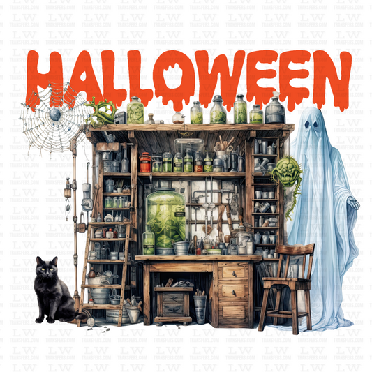 HALLOWEEN GHOST DTF Transfer