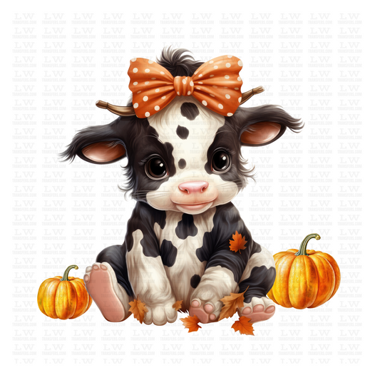 BABY COW HALLOWEEN DTF Transfer