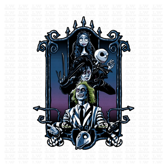 HORROR MOVIE HALLOWEEN DTF TRANSFER #H61
