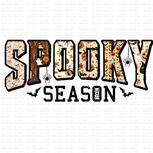 SPOOKY SEASON DTF HALLOWEEN TRANSFER #H351