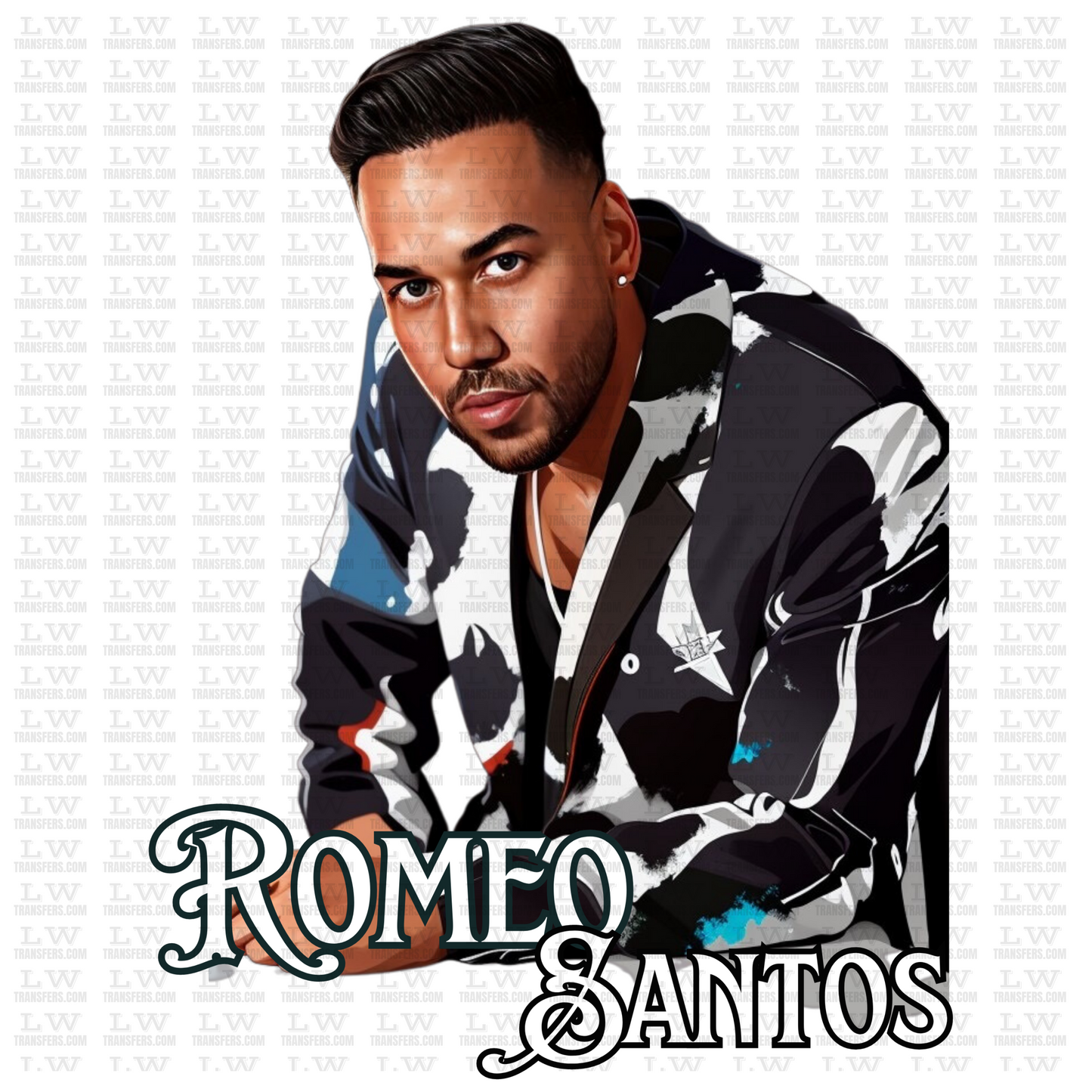 ROMEO SANTOS  DTF TRANSFER #M04