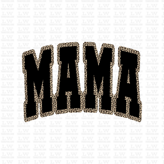 LEOPARD MAMA PRINT DTF TRANSFER - MT27